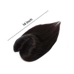 Invisible Human Hair Lace Topper - 14 Inch
