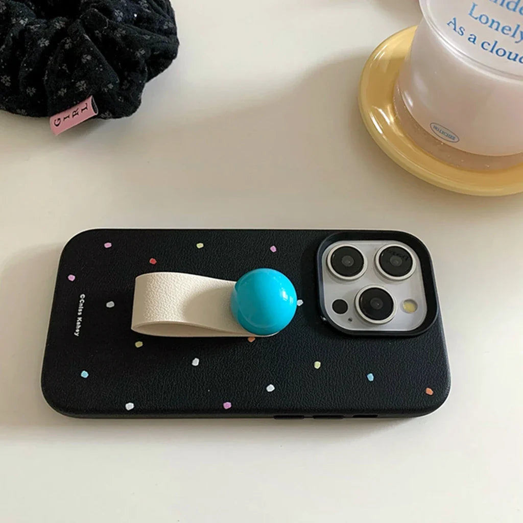 Pear Ring Bead Buckle Case