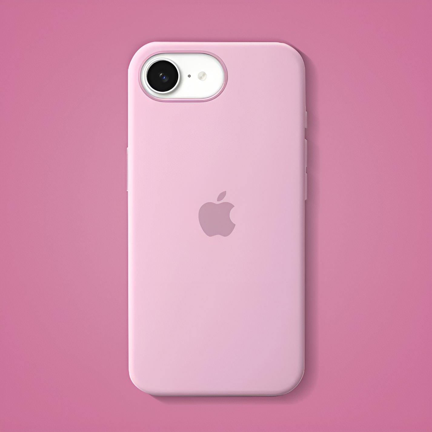 iPhone 16e - Silicone Logo Case