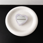 Mirror Heart Phone Grip Holder - Purple