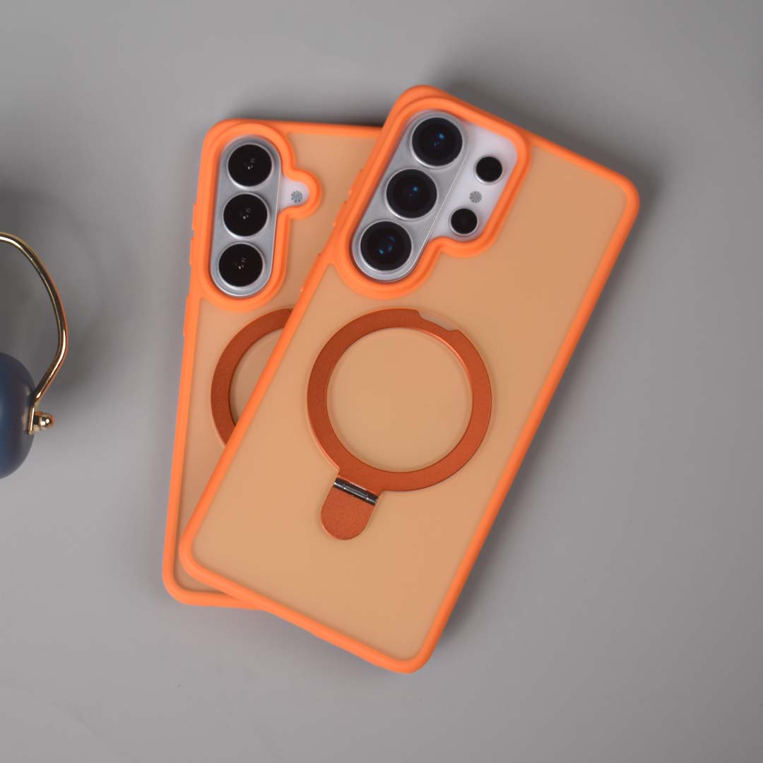 Clear Guard Magnetic Stand Case - Galaxy