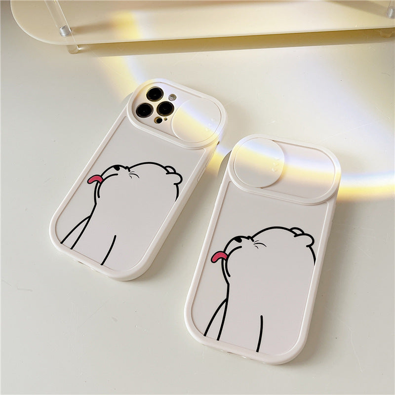 BleP Slip Arctic Charm Bear Case - iPhone