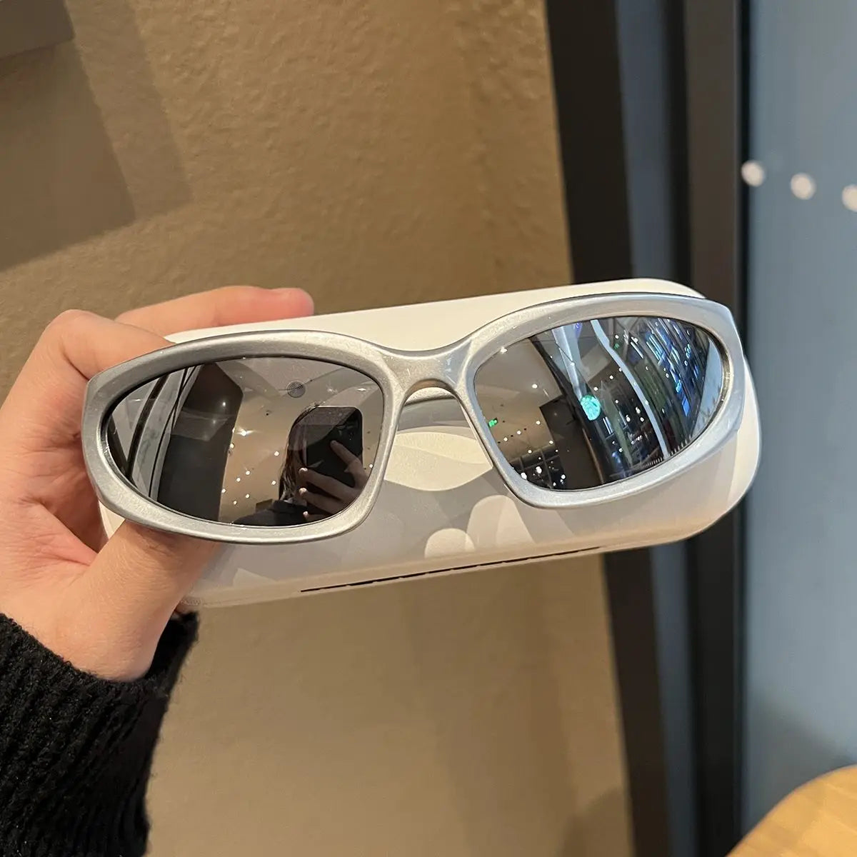 AeroWave Sunglasses - Silver