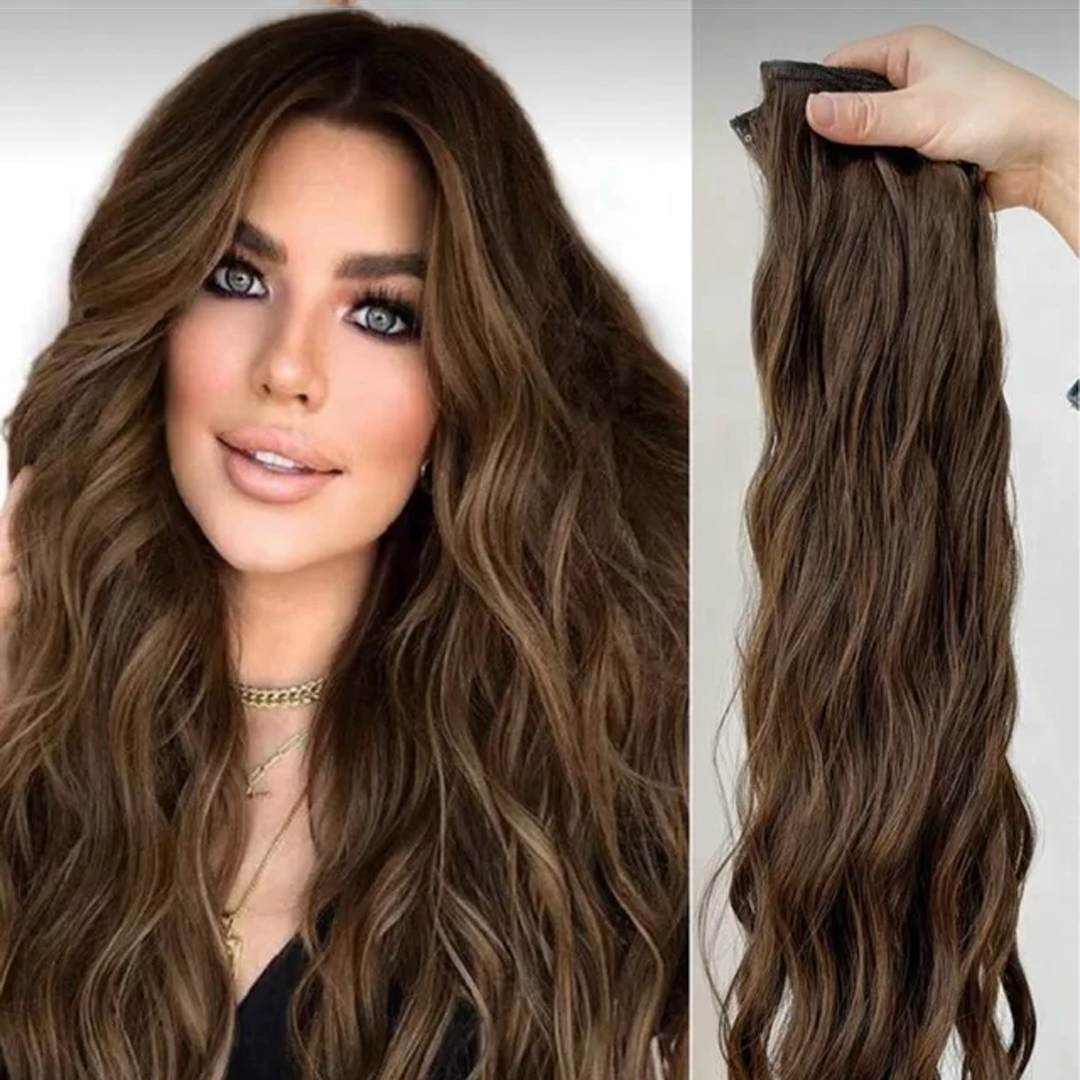 7 Pcs Set 16 Clip In Hair Extensions