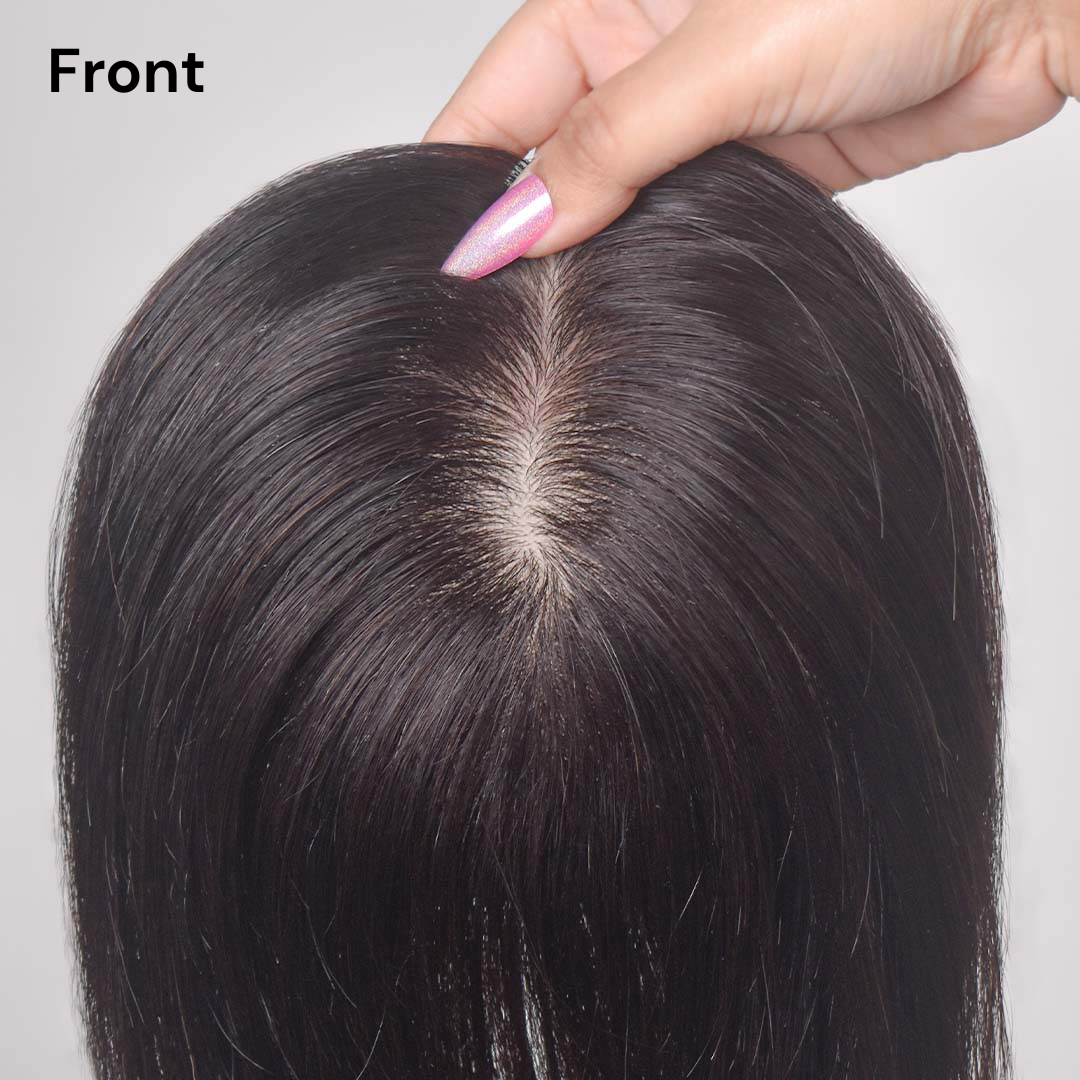 Silk Base Human Hair Topper 3*5Inc