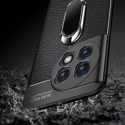 OnePlus - Elegance Leather Ring Stand Case