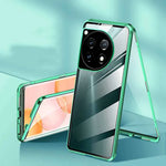 OnePlus Series - 360° (Front+Back) Metal Body Protection Glass Case