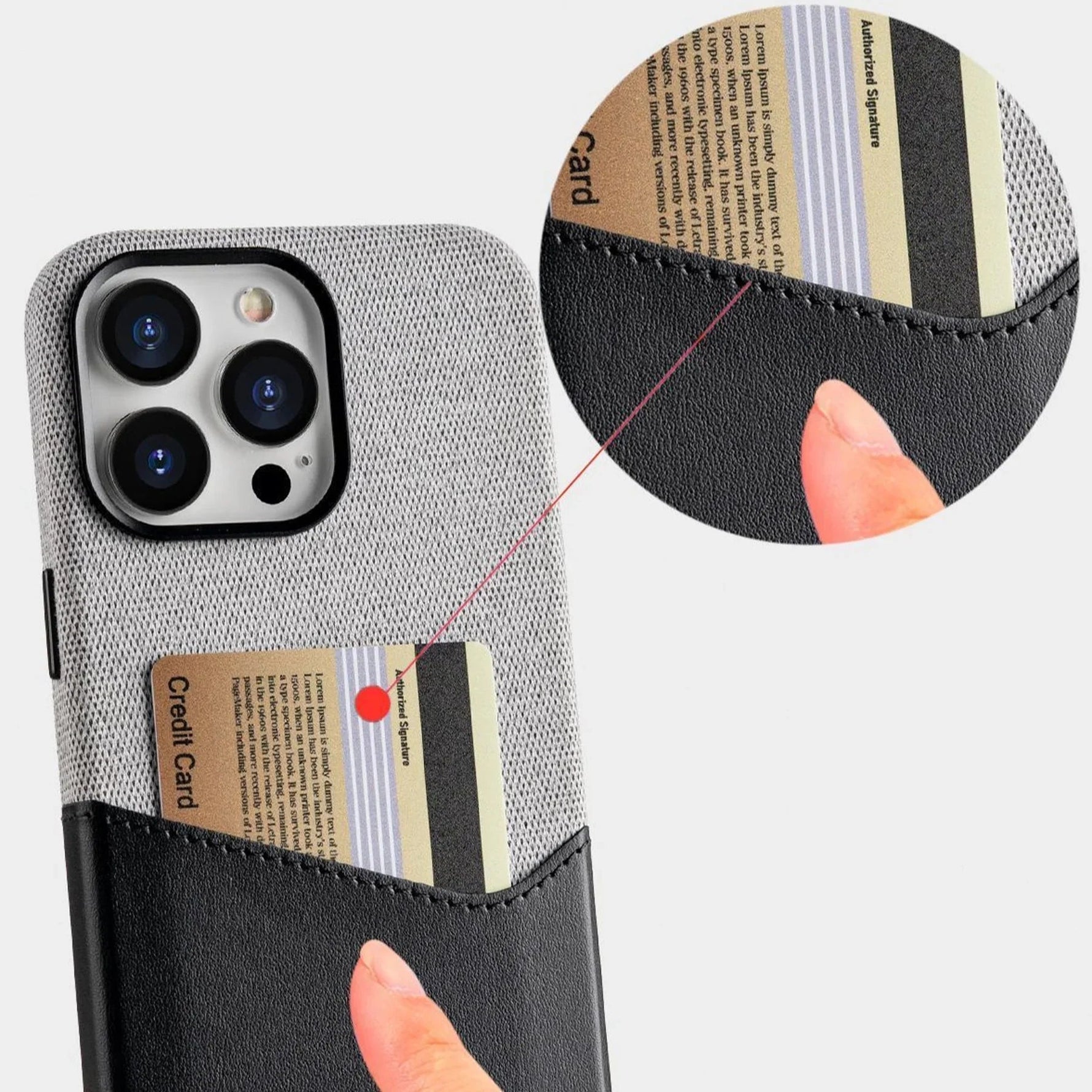 Premium Duplex Jeansy Leather Case
