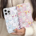 Kawaii Teddy Book Case - iPhone
