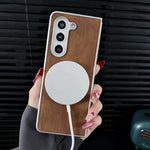 Retro Leather Case - Samsung