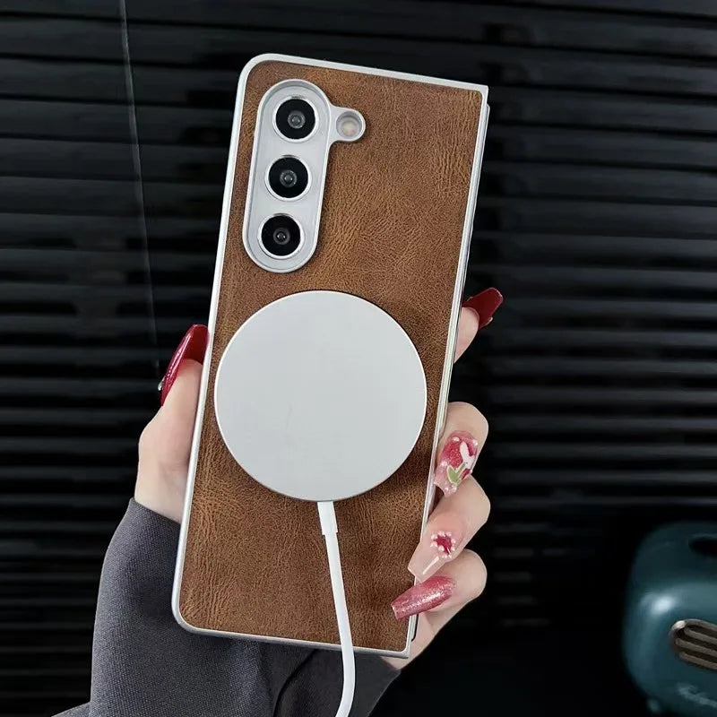 Retro Leather Case - Samsung