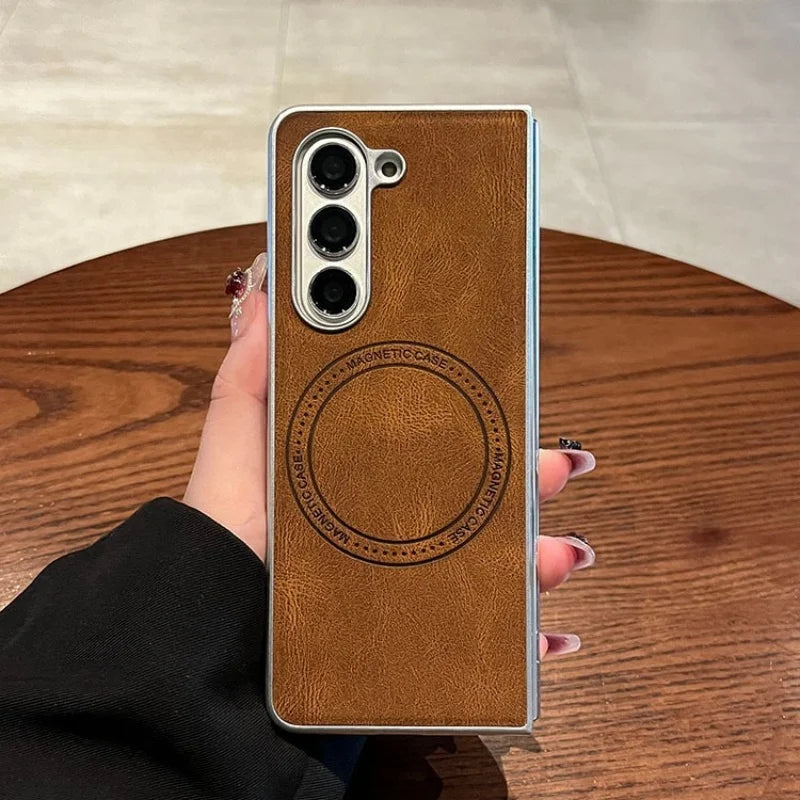 Retro Leather Case - Samsung