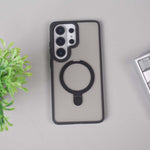 Clear Guard Magnetic Stand Case - Galaxy