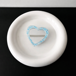 Mirror Heart Phone Grip Holder - Blue