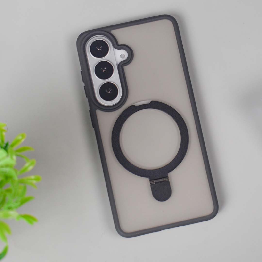 Clear Guard Magnetic Stand Case - Galaxy