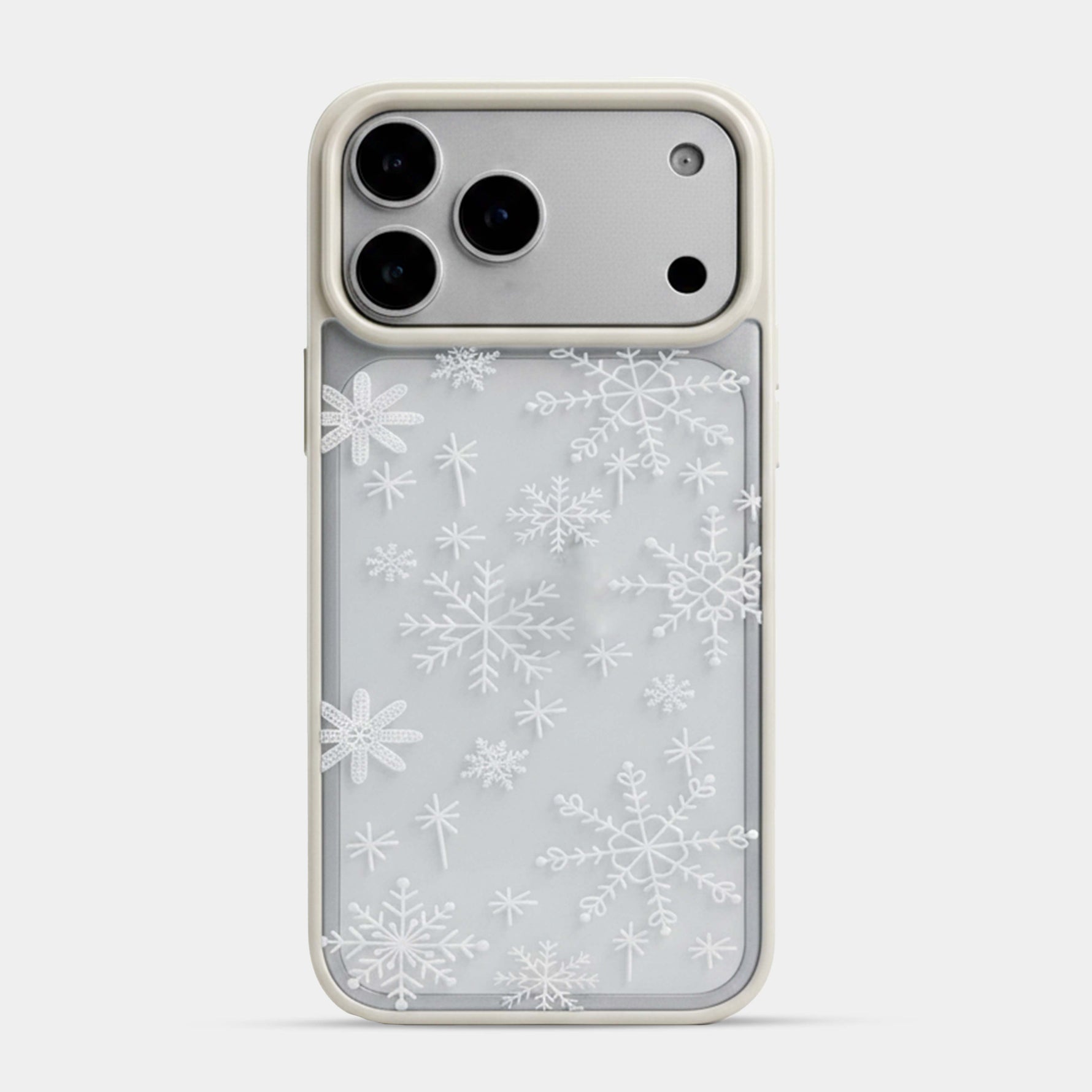 Snow Glow Transparent Case - iPhone