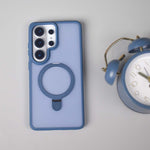 Clear Guard Magnetic Stand Case - Galaxy