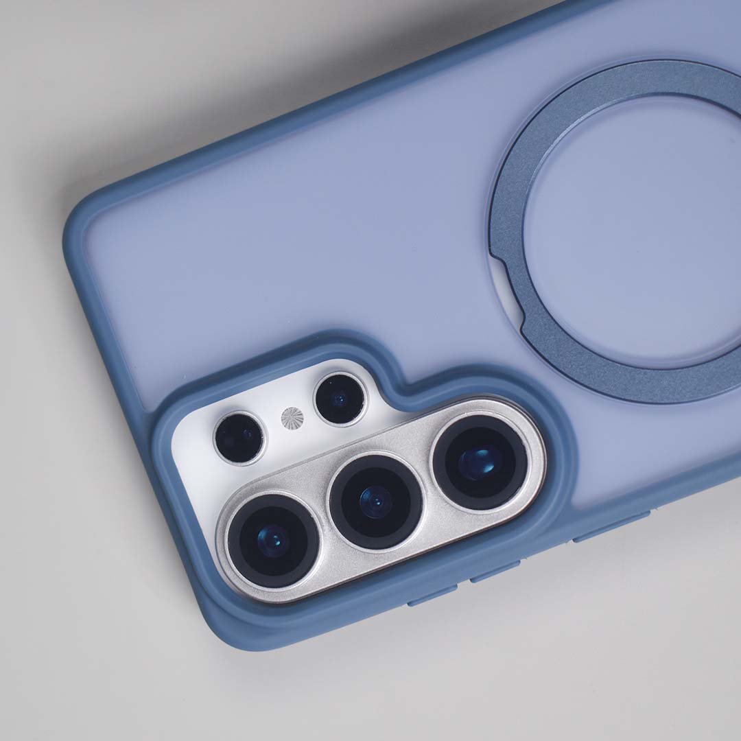 Clear Guard Magnetic Stand Case - Galaxy