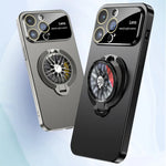 Spinning Wheel Hidden Holder Case - iPhone