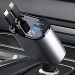 Four in One Port Fast Car Charger Adapter