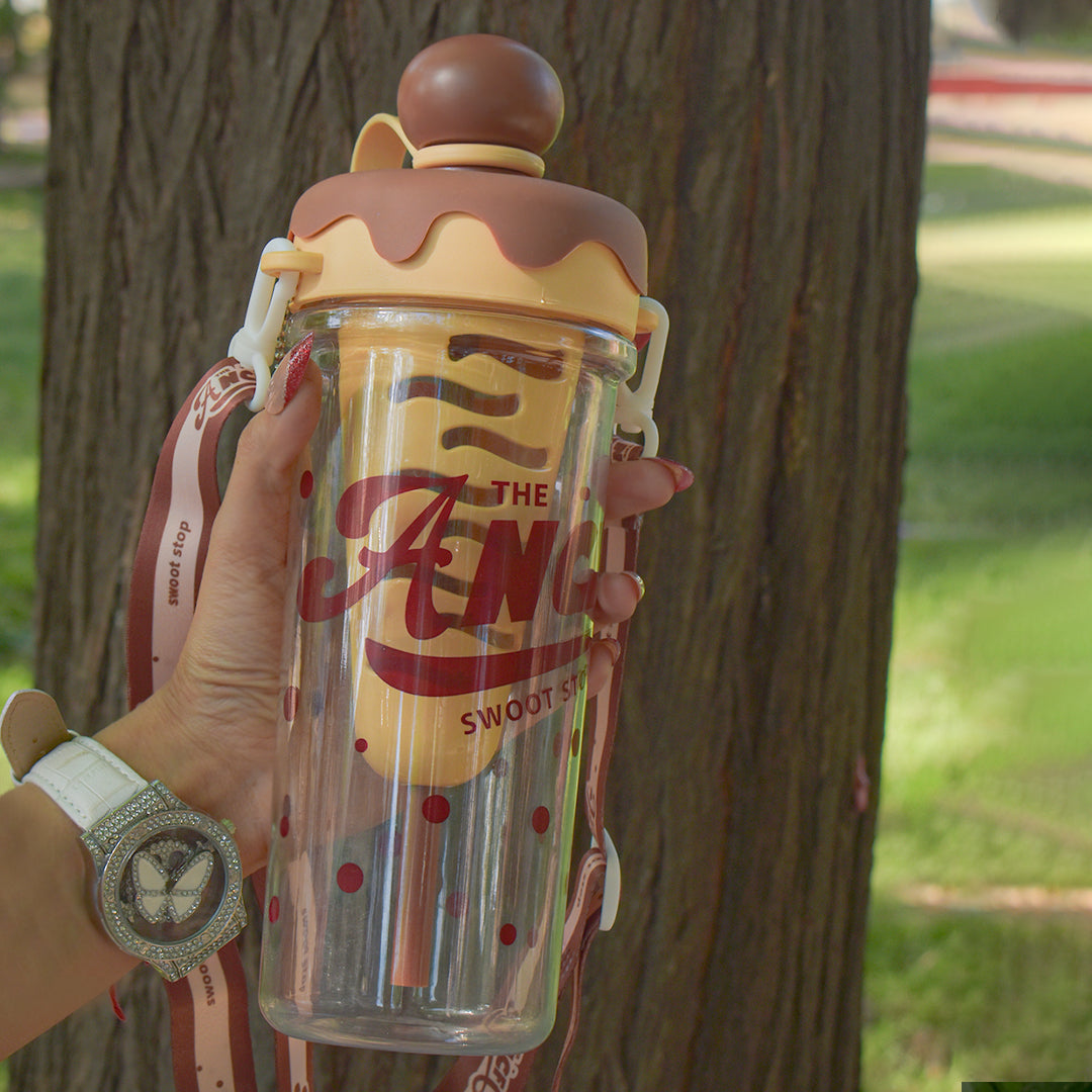 IcePop Summer Drink Bottle  - Brown