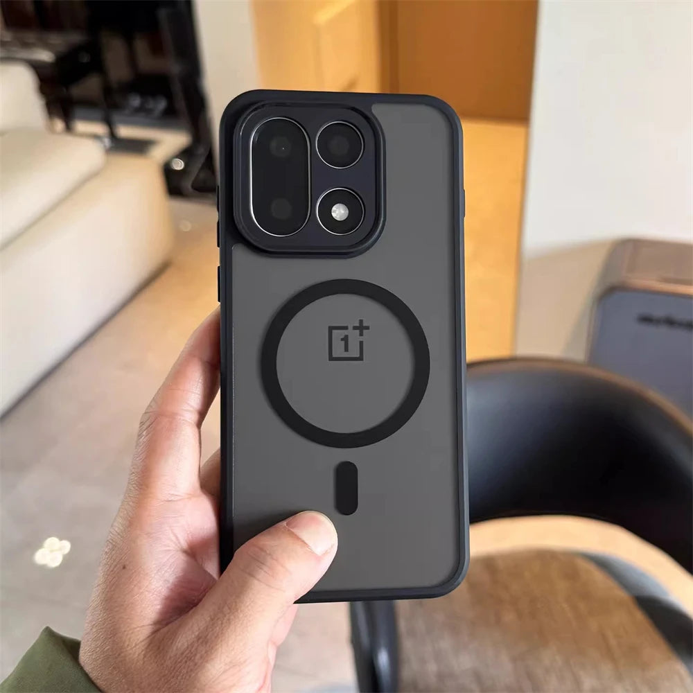 Translucent Matte Magnetic Case - OnePlus