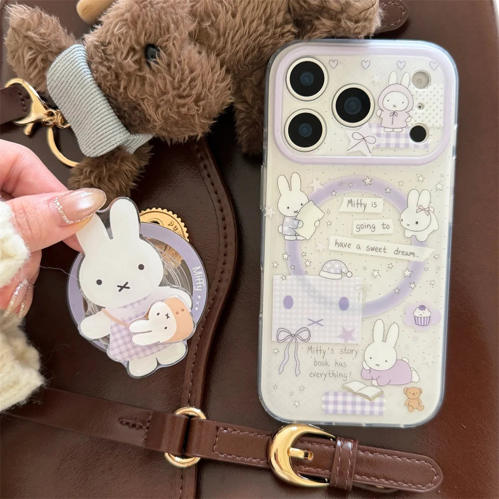 Soft Bunny Ring Case - iPhone
