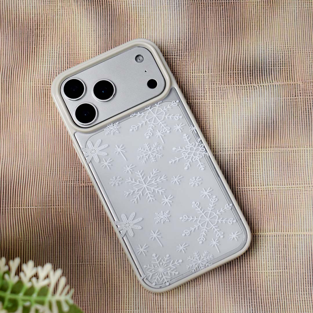 Snow Glow Transparent Case - iPhone