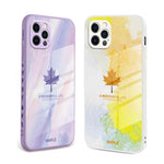 Maple Elegance Liquid Glass Case