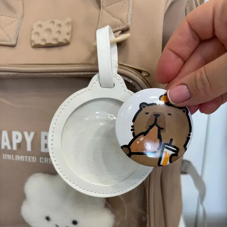 Soft Canvas Backpack  - Beige