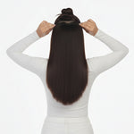 Single Piece 4 Clip Volumizer (Straight)