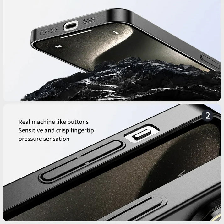 Spinning Wheel Hidden Holder Case - iPhone