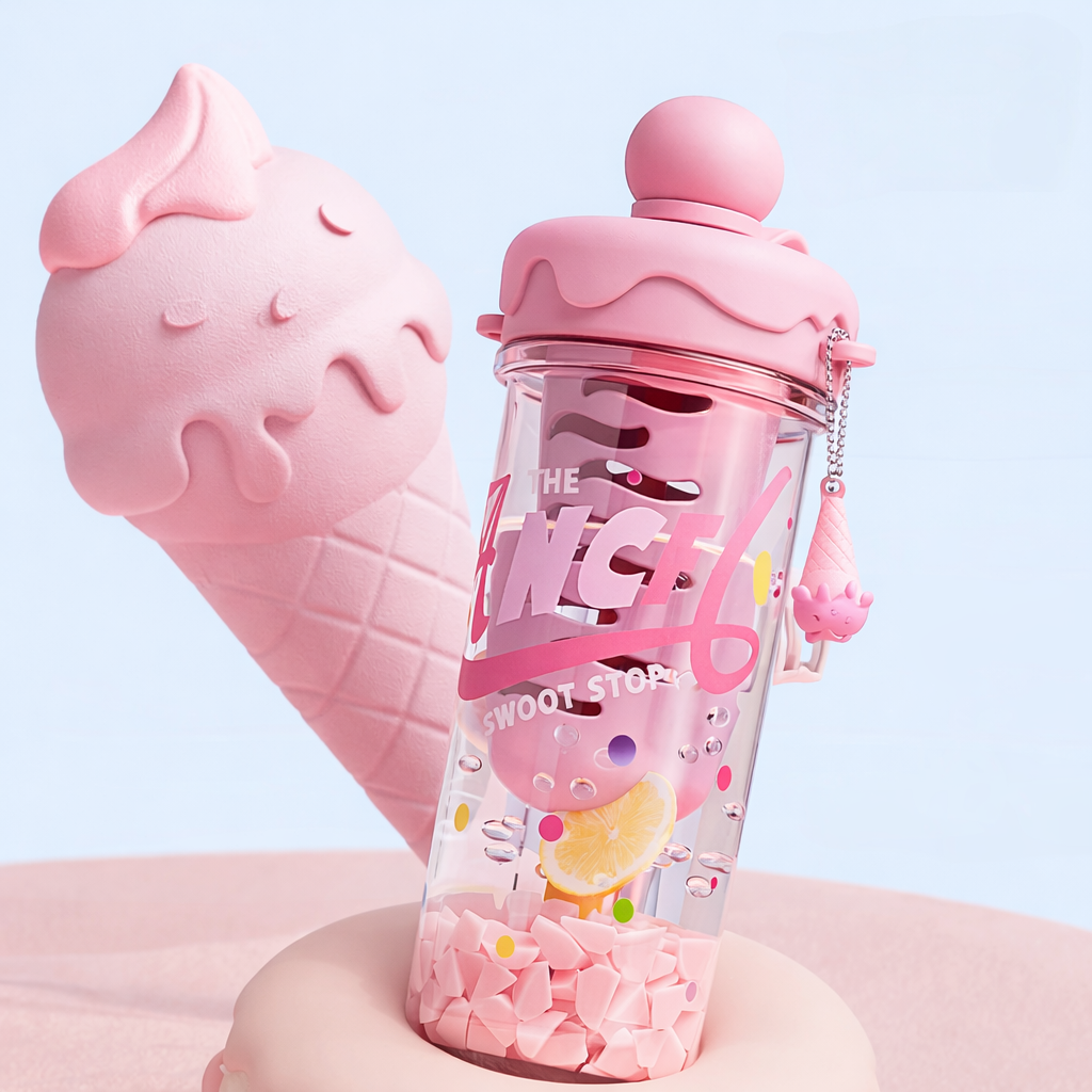 IcePop Summer Drink Bottle - Pink