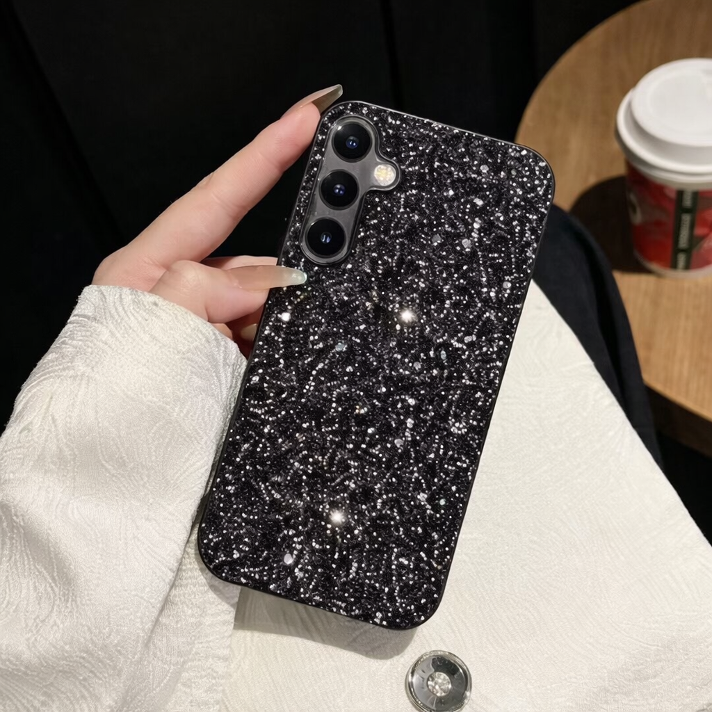 Midnight Glitter Bling Case - Galaxy