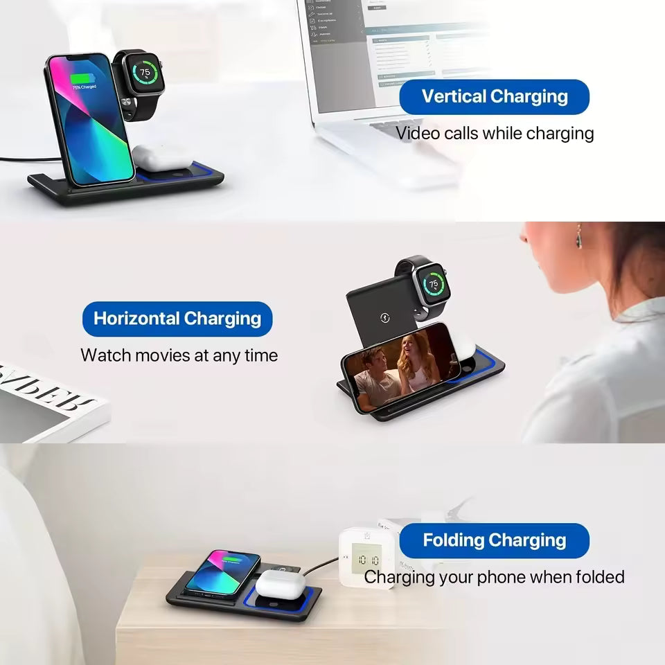 Wireless Hub 3-in-1 Charging Station