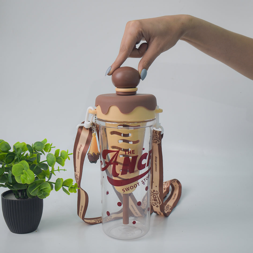 IcePop Summer Drink Bottle  - Brown