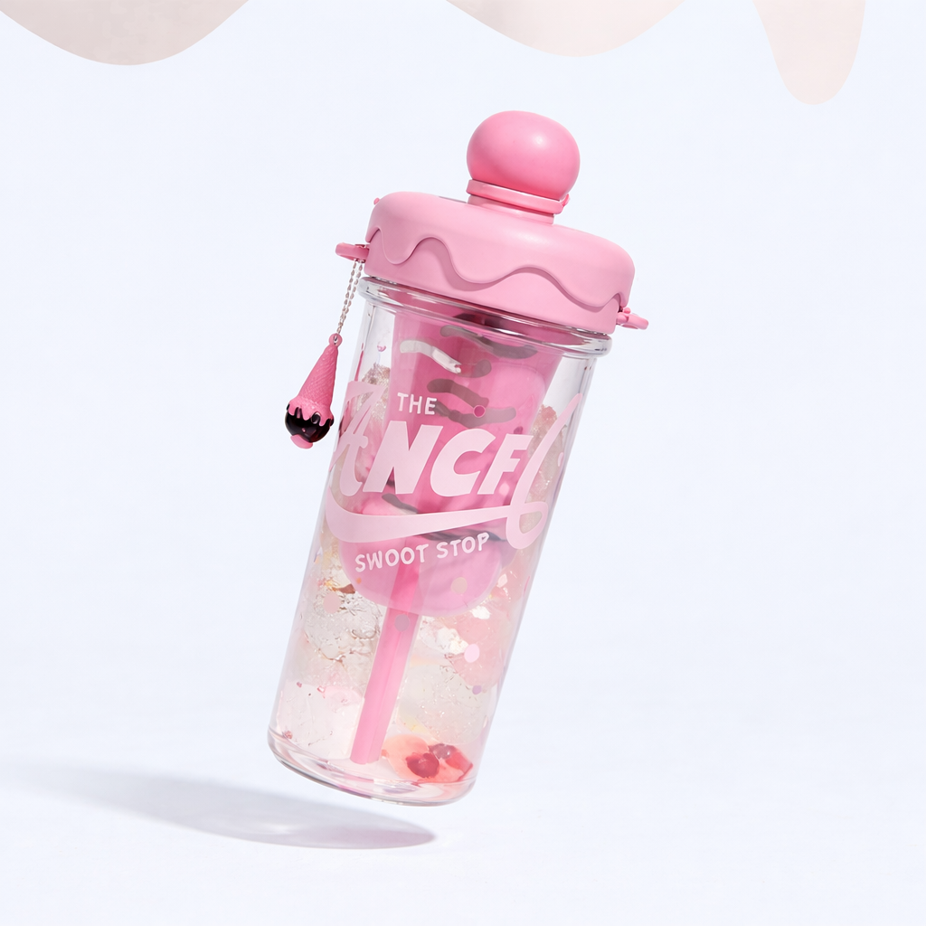 IcePop Summer Drink Bottle - Pink