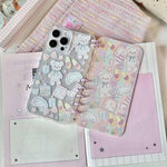 Kawaii Teddy Book Case - iPhone