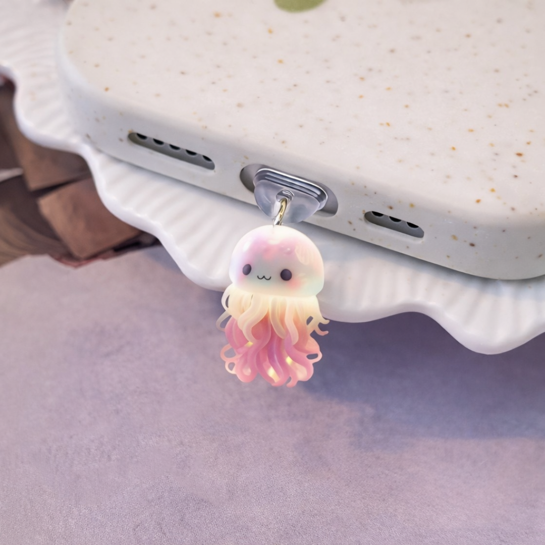Baby Jellyfish Theme Dust Plug