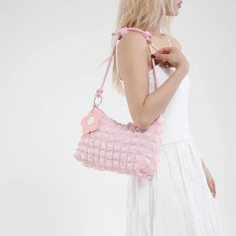 Soft Petal Elegance Bag - Pink
