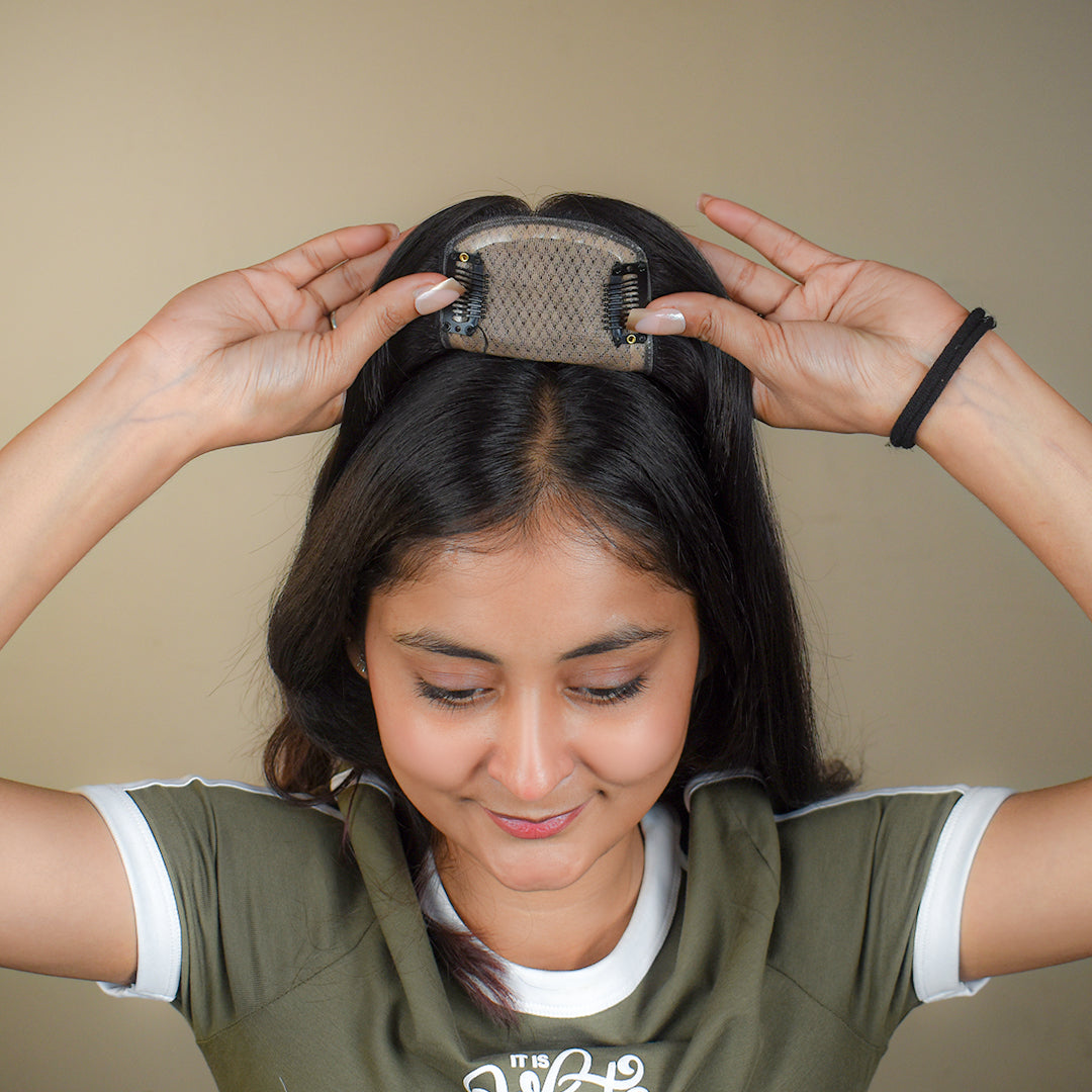 Silk Base Human Hair Topper 3Inc*5Inc