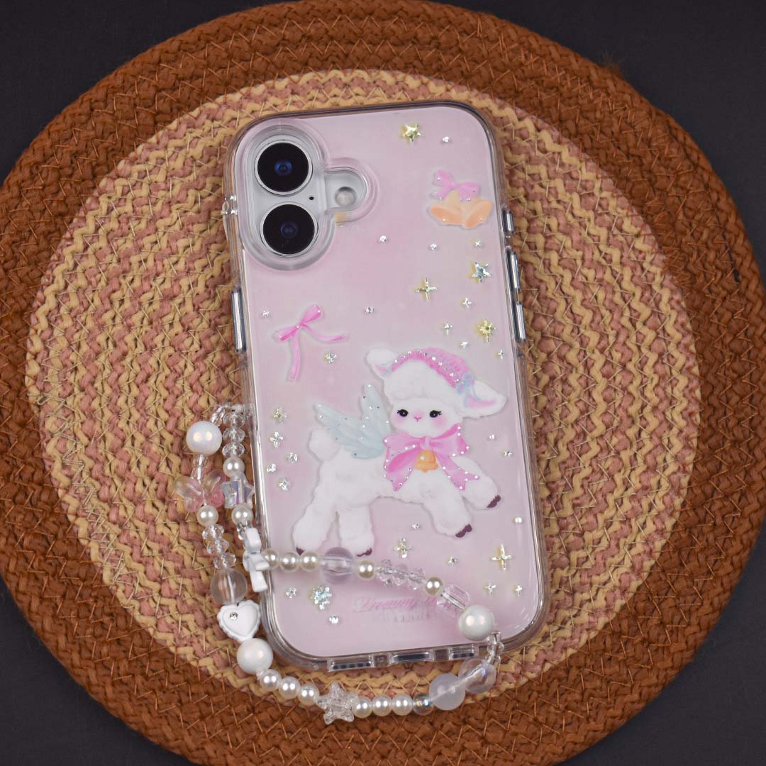 Dreamy Angel Lamb Case - iPhone