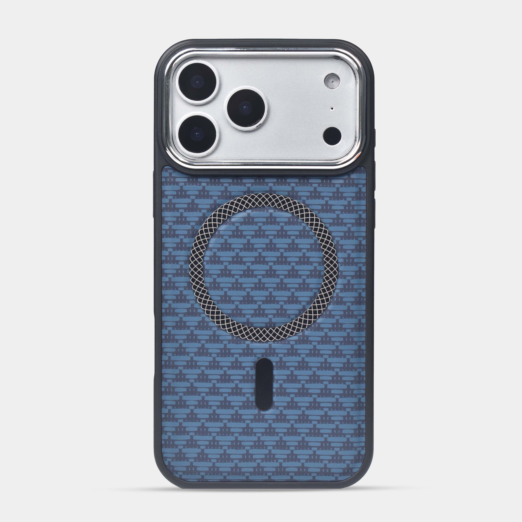Magnetic Woven Leather Case - iPhone
