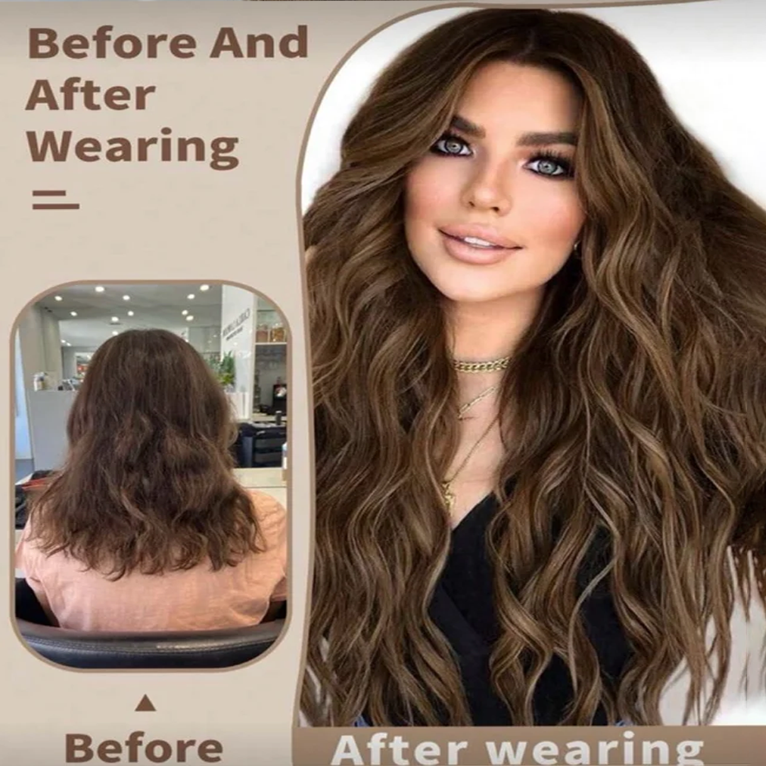 7 Pcs Set 16 Clip In Hair Extensions