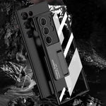 Anti-Yellowing Transparent Kickstand Protective Case