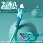 AquaVolt 2.4A Fast Charging Type C Cable