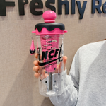 IcePop Summer Drink Bottle - Black Pink