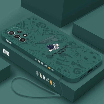 Cosmic Astronaut Silicone Case - Galaxy