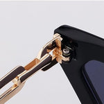 European Chain Detail Statement Sunglasses