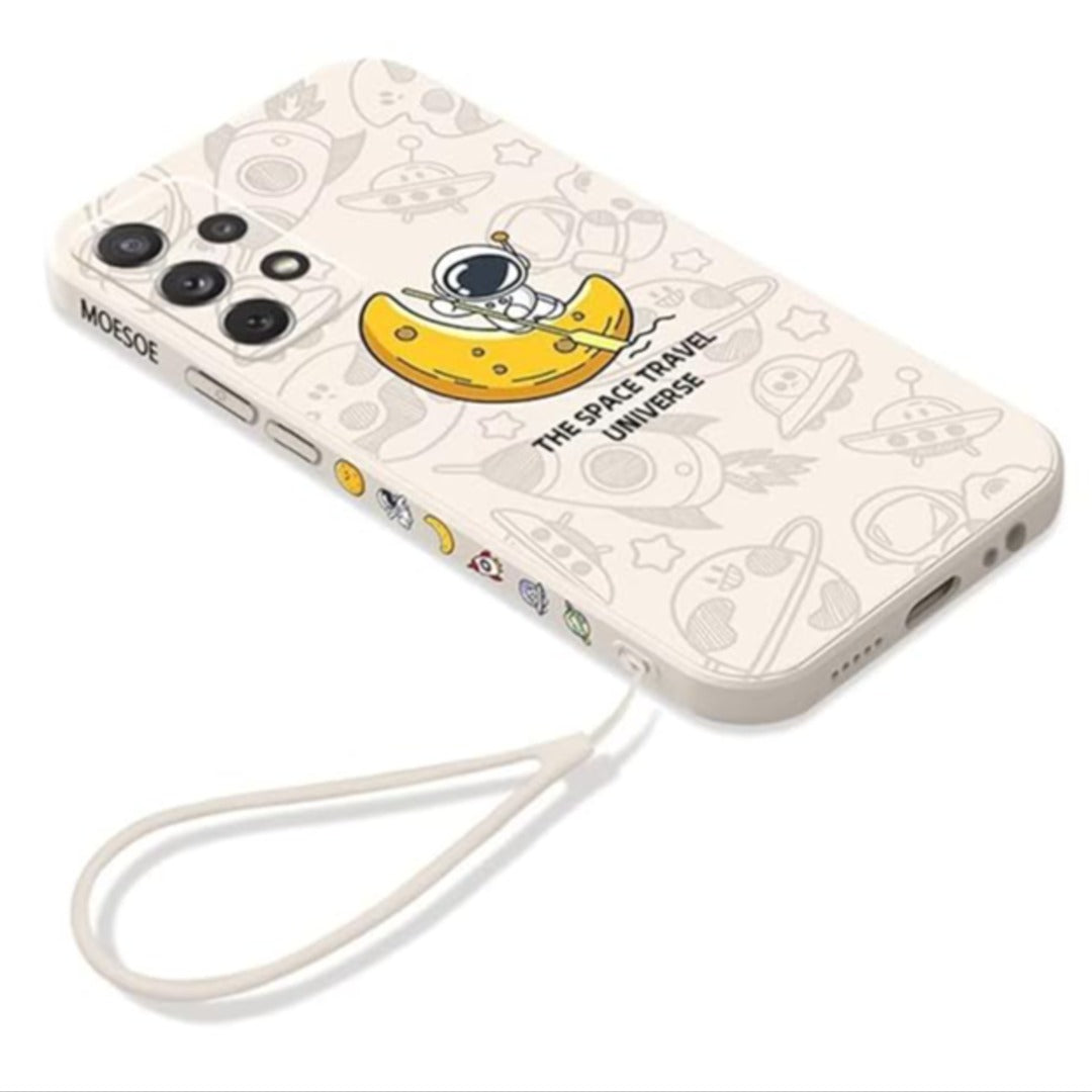 Cosmic Astronaut Silicone Case - Galaxy